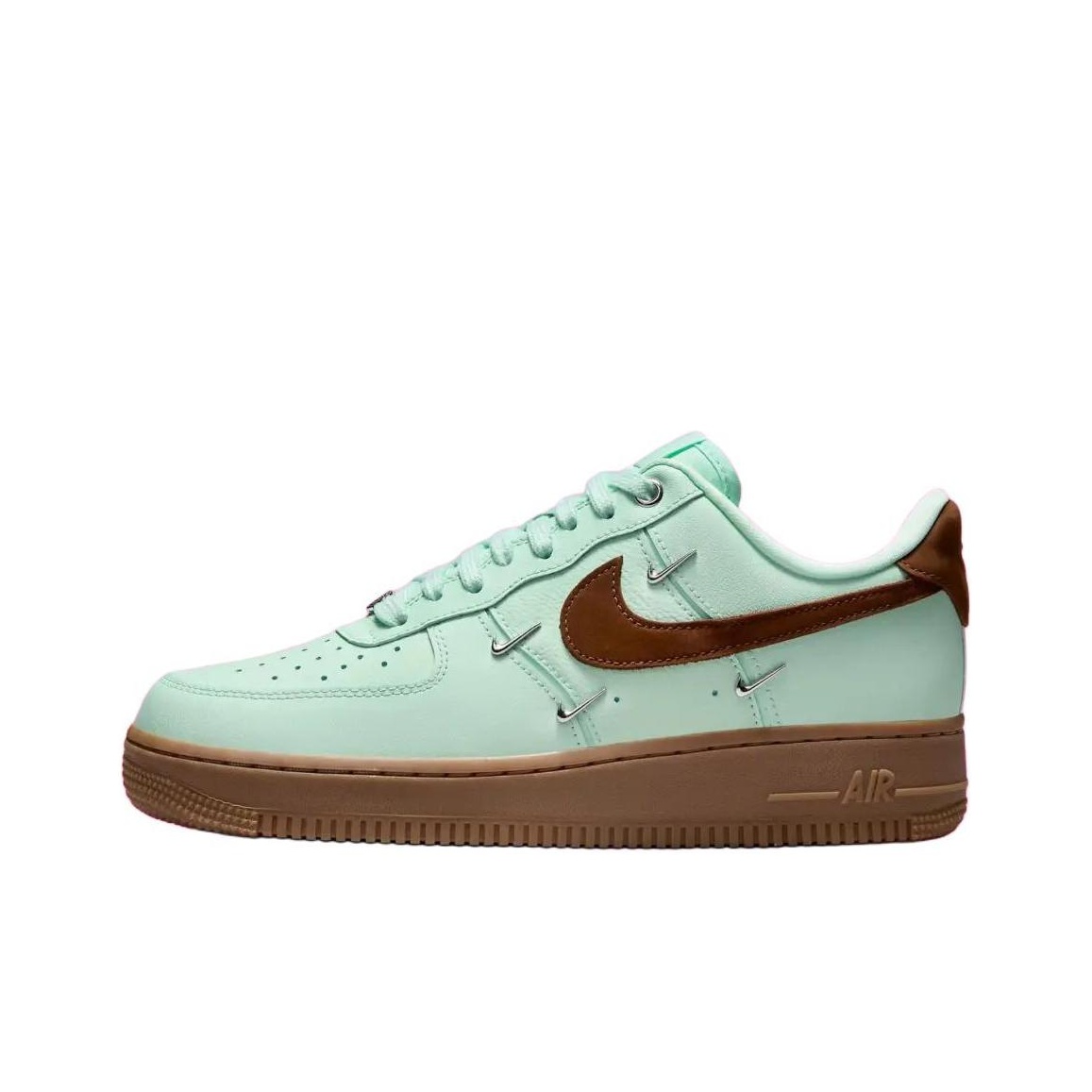 Nike Shoes Air Force 1 - ナイキ エアフォース1 ロートップ スケートボードシューズ レディース グリーンブラウン