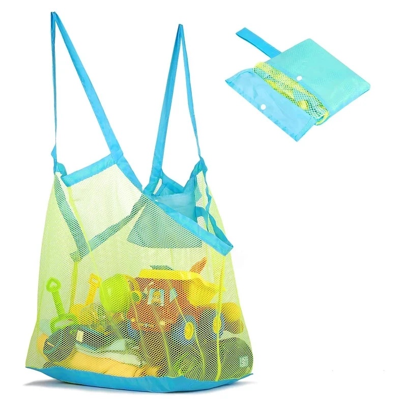 Beach Towel Large - 1-3 個 Protable ビーチバッグ防砂ネット子供用ビーチおもちゃタオル収納メッシュ旅行大型おもちゃ屋外防水収納袋