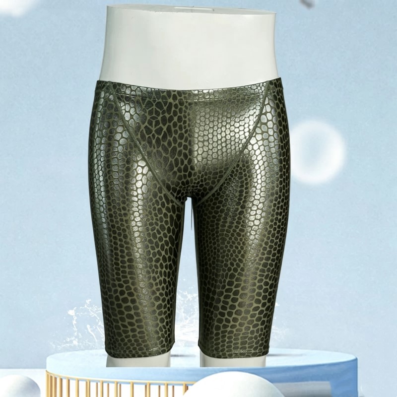メンズ用、速乾性プリント加工のプロ仕様スイムジャマー、アスレ - Swim Trunk Quick Dry のレビューと価格