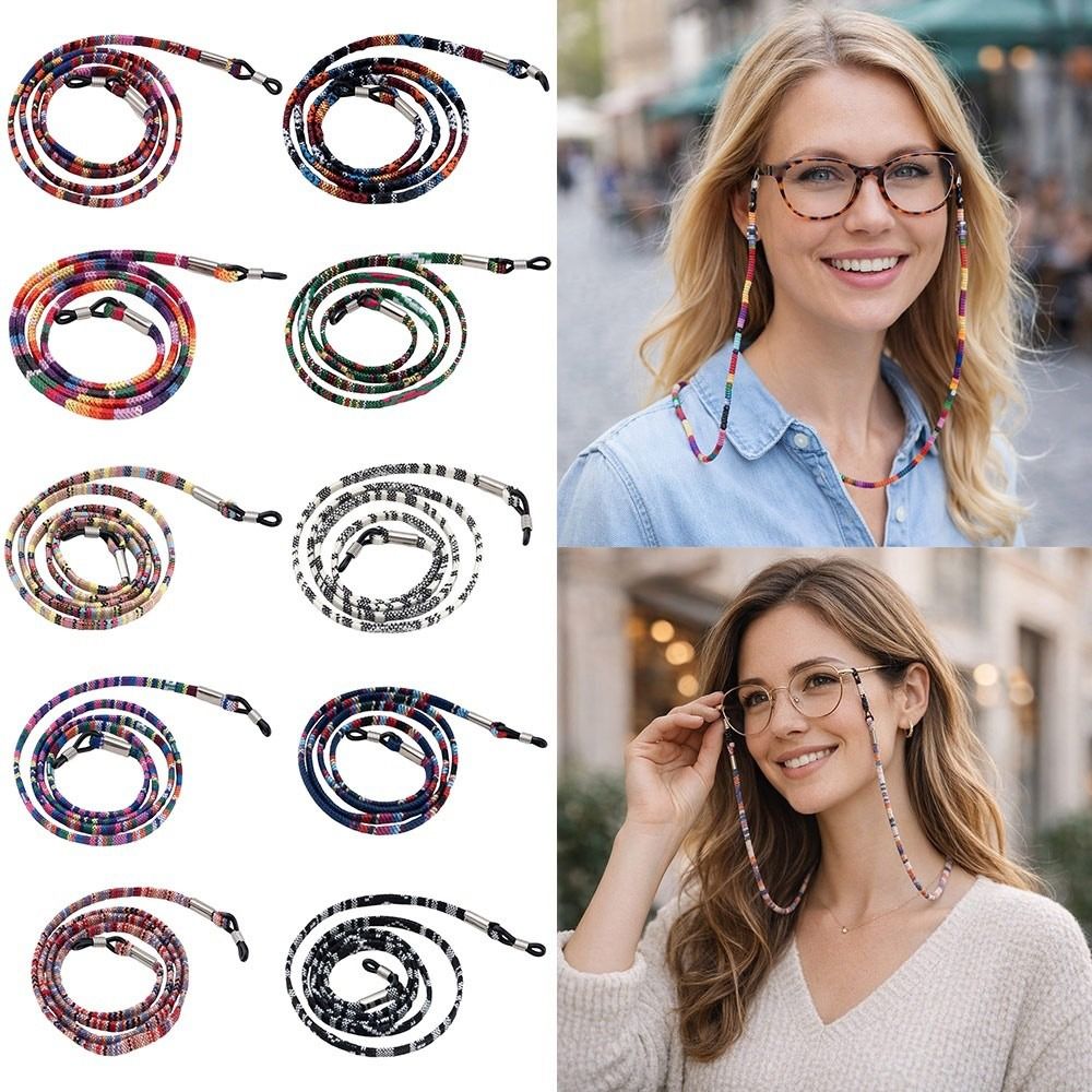 ポータブルボヘミアンサングラスチェーンネックコード落下防止眼 - Sunglass Retainer Cord のレビューと価格