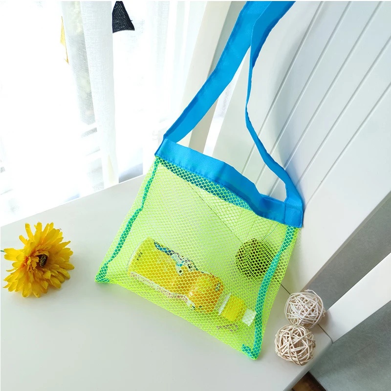 子供用砂遊び用ポータブルメッシュバッグ、子供のおもちゃ収納バ - Beach Towel Large のレビューと価格
