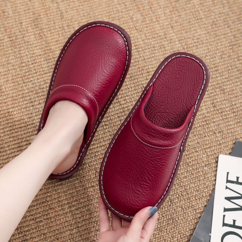 ホームレザー スリッパ メンズ レディース 2024年春新作 - Flip Flop Leather Men のレビューと価格