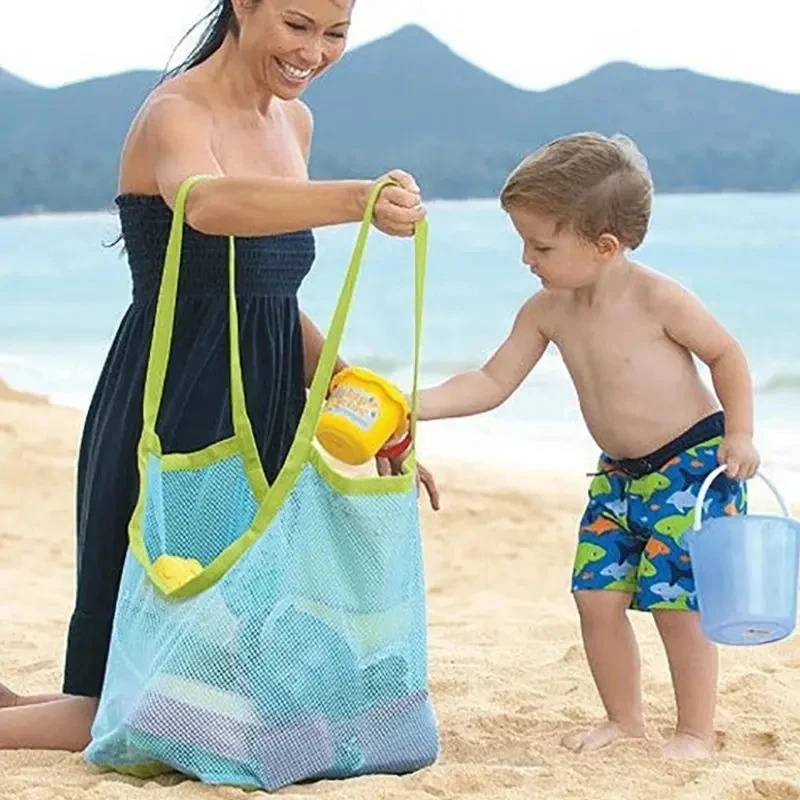 1-3 個 Protable ビーチバッグ防砂ネット子供用ビ - Beach Towel Large のレビューと価格