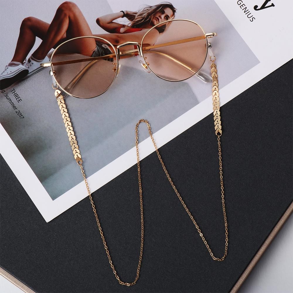 女性用アクリルガラス眼鏡チェーン,ギフト用眼鏡チェーン - Sunglass Retainer Cord のレビューと価格