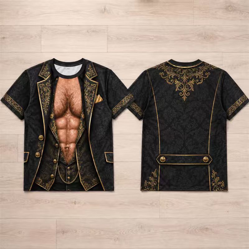 2026年メンズクリエイティブレザータンクトッププリント半袖 - Tank Top Muscle のレビューと価格